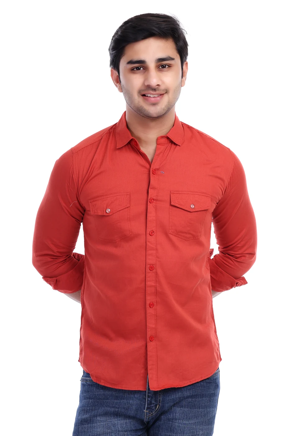 Terracotta Utility Shirt