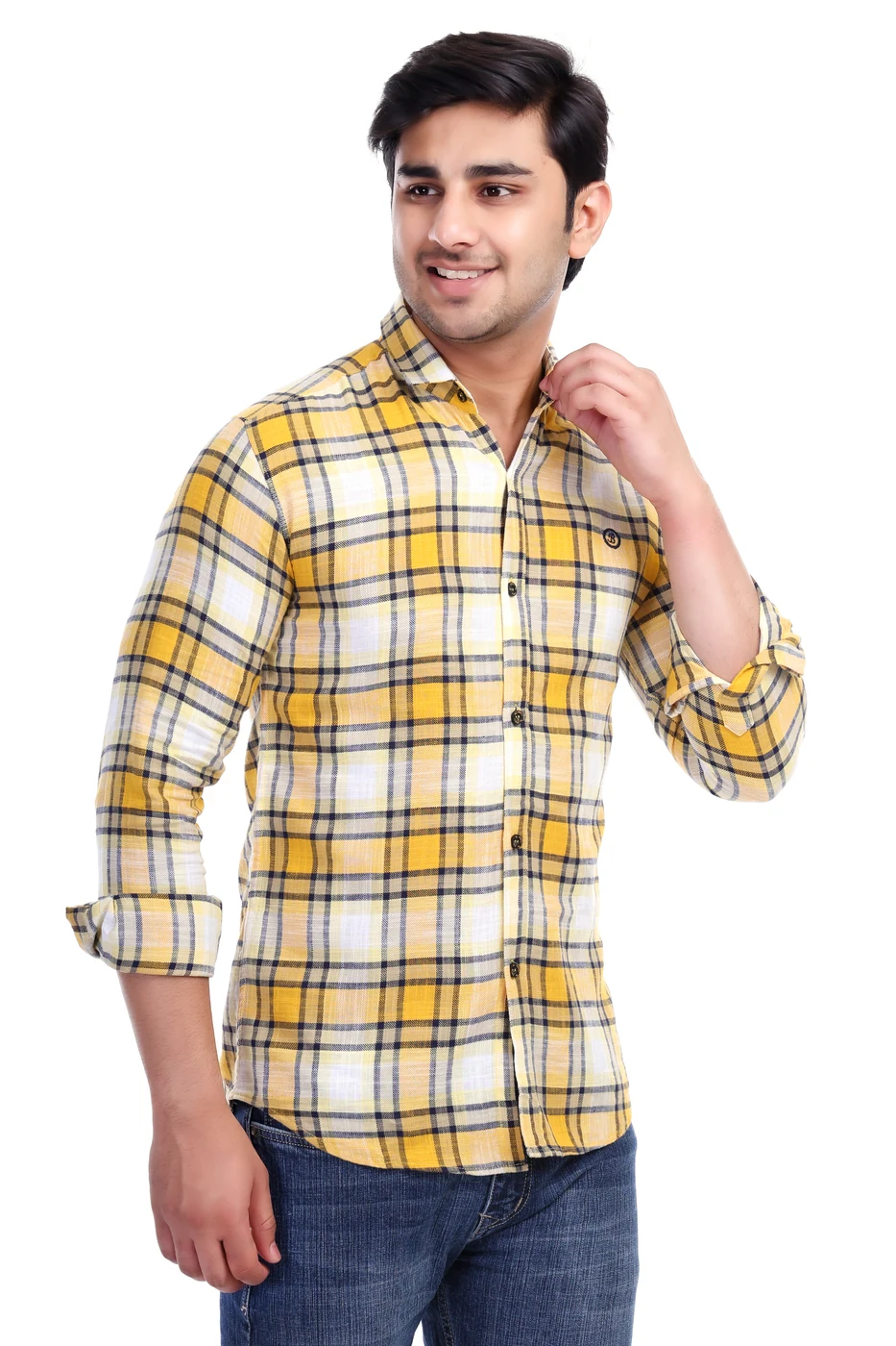 Amber Check Shirt view 3