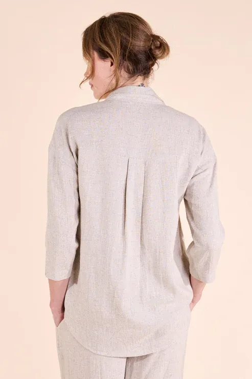Natural Linen Shirt view 2